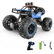 Detailed information about the product 1:18 Scale RC Car 4D Off-road Vehicle Radio Remote Control Car High-speed Blue.