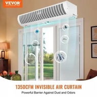 Detailed information about the product 1.1m Commercial Indoor Air Curtain Super Power 2 Speeds 2292m3/h UL Certified Wall Mounted Air Curtains for Doors Indoor Over Door Fan with Heavy Duty Limit Switch Easy-Install Unheated