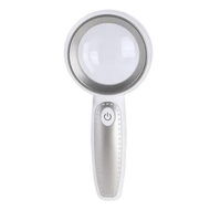 Detailed information about the product 11X Magnifying Glass 55mm Lens ABS Acrylic Optical Clear USB Rechargeable 14 LED Lights Jeweler Loups Magnifying Glass Gemstones Jewelry Watch Repair