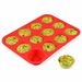 12 Cups Silicone Muffin Pan - Nonstick Cupcake Pan 1 Pack Regular Size Silicone Mold. Available at Crazy Sales for $9.99