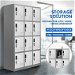 12 Doors Locker Cabinet Steel Storage Cupboard For Home Office School Gym. Available at Crazy Sales for $319.96