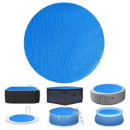 Detailed information about the product 12 Feet Round Solar Cover for Above Ground Pools and Spas Helps reduce water evaporation & chemical consumption