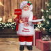 12 Inch Santa Claus Doll, Standing Santa Claus Figure Christmas Figurine Ornaments for New Year Christmas Holiday Party Home Decoration. Available at Crazy Sales for $14.95