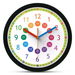 12 Inch Wall Clock For Children Mute Wall Clock For Children Learning. Available at Crazy Sales for $32.95