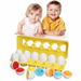 12 Matching Eggs Educational Color & Shape Recognition Sorter Puzzle Skills Study Toys.. Available at Crazy Sales for $29.99