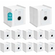 Detailed information about the product 12 Pack Vacuum Dust Bag for LG CordZero All-in-One Cordless Cleaner A939KBGS, A938KBGS, A937KGMS, A949KTMS, Compatible with LG All-in-One Tower