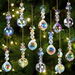 12 PCS Christmas Crystal Ball Decorations Iridescent Tree Hanging Acrylic Ornaments Xmas Mini Prism Glass Ball Decor for Christmas. Available at Crazy Sales for $19.95