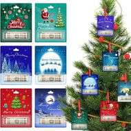 Detailed information about the product 12 PCS Christmas Money Holders for Cash Funny Christmas Cards Ornaments with Cover for Christmas Decorations Cash Gift Christmas Tree Hanging Accessories