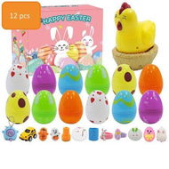 Detailed information about the product 12 pcs Easter eggs toy inside party gift Squishy kids toy Lucky Draw surprise Blind Box