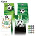 12 Set Football Club Gift Wrapping Bag 8x12x22cm Paper Bag with Stickers Treat Bags Loot Bag for Party Supplies. Available at Crazy Sales for $14.99