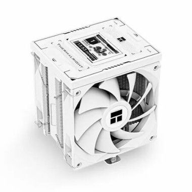 120 Vision White CPU Cooler, 2.4inch IPS Display LCD Screen with 320x240 Resolution,Computer High Performance Radiator,for LGA1851/1700 and AM4/AM5,