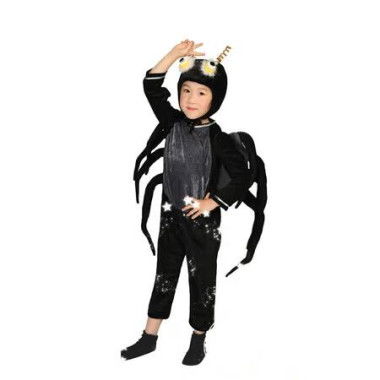 120CM Little Spider Long Costume with Gloves and Foot Covers Ideal For Christmas Halloween And Festive Events