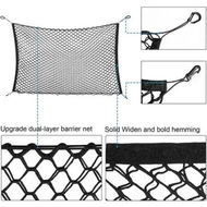 Detailed information about the product 120X70CM Large Dog Barrier Pet Divider Net for SUV,Vans,Trucks Keeps your Dog Cat safely contained in the back seat,Easy to install and remove