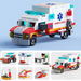 122 Pcs City Rescue Building Bricks Ambulance Car Building Blocks Toys 6 In 1 STEM Set For Boys Girls Aged 6+. Available at Crazy Sales for $26.61