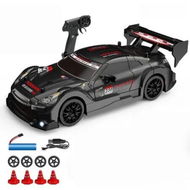 Detailed information about the product 1:24 Scale RC Drift Car 4WD 2.4GHz 20KM/H High Speed Racing Sport Toy Car with LED Lights,Racing and Remote Control Color Black