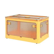 Detailed information about the product 124L Storage Box Stackable Clothes Container L Orange Large