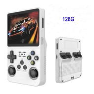 Detailed information about the product 128G Handheld Game Console with 3D Dual System Portable Retro GBA Console, White