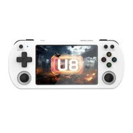 Detailed information about the product 128G Retro Handheld Game Console With 15000+ Games, 4 inch IPS Screen, Open Source Linux System, Portable Game Console, White