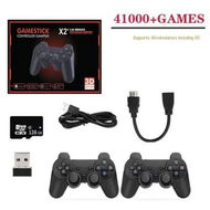 Detailed information about the product 128G Wireless Retro Game Console Set,4K HDMI Output 40,000 Classical Games, 40 Plus Emulators, Dual Wireless Controllers, Plug and Play Game Consoles