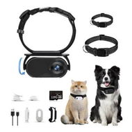 Detailed information about the product 128GB Dog Cat Camera Collar, 1080P Collar Camera Mini Body for Pets, Action Recorder for Cats and Dogs, Dog Tracker Cam Collar Outdoor or Indoor, Black