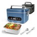 1.2L Cordless Electric Lunch Box, 12000mAh Rechargeable Portable Food Warmer with 5 Sided Heating, Perfect for Office, Outdoor Use (Blue). Available at Crazy Sales for $84.95