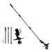 1.2m Dual Hook Weeder with Wheels Stand-Up Garden Tool Patio & Sidewalk Crack Weeder Weed Puller for Yard. Available at Crazy Sales for $19.99