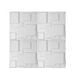 12Pcs 3D PVC Wall Panels EcoFriendly Paintable Home Background Decor 50x50cm. Available at Crazy Sales for $64.97