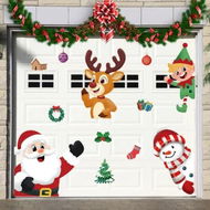 Detailed information about the product 12Pcs Christmas Home Decor,Christmas Stickers,Indoor Outdoor Christmas Decorations For Home,Wall,Window,Garage Door