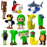 Detailed information about the product 12PCS Italian Brainrot Toys, Italian Brainrot Character Models Figures Toys, Collectible Animals Figurine Doll Gifts for Fans