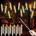 12pcs Remote Control Floating LED Candles Warm Flickering Light Halloween Christmas Party Decor. Available at Crazy Sales for $39.99