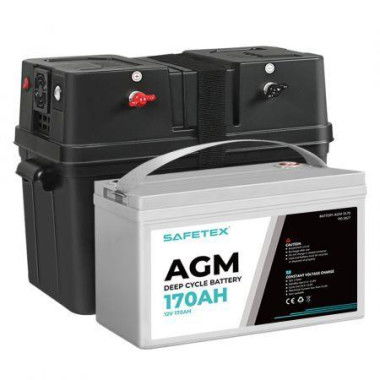 12V 170Ah AGM Battery Outdoor Rv Marine