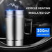 12V Car Heating Water Cup Electric Kettle With Inner Tank Vacuum Flask For Car Travel USB Heating Cup Electric Car Kettle. Available at Crazy Sales for $24.99