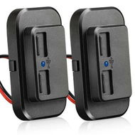 Detailed information about the product 12V USB Charging Panel, Quck Charge Dual Port Switch Car Charger for Cars Bus ATV RV Boat Truck, 3.1 A -2Pack