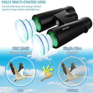 Detailed information about the product 12x42 Powerful Binoculars For Adults With Clear Low Light Vision - Large View Eyepiece Binoculars For Birds Watching Hunting Travel