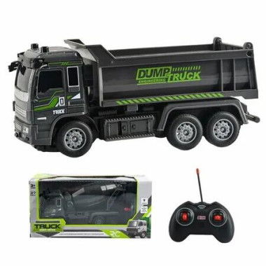 1:32 RC Engineering Truck,RC Engineering Vehicle Toy,Remote Control Dump Truck For Boys Children Age 3+ Kids