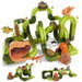133PCS Dinos Race Track Toy, 3D Electric Car Set with Volcano & Dino Figures, Flexible Slot Track, Birthday Gift for Kids Ages 3-8. Available at Crazy Sales for $59.99