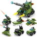 138 Pcs DIY Fighter Plane Destroyer Warcraft Bricks Building Kits Toys 6 In 1 STEM Building Blocks Best Gift For Kids Aged 6+. Available at Crazy Sales for $19.99