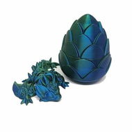 Detailed information about the product 13cm 3D printed DragonArticulated Crystal Dragon Activity Dragon Eggs with Dragon Eggs Candy Pink