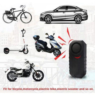 13dB Bike Alarm Wireless Waterproof Bike Alarm With Remote Control