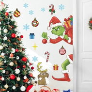 Detailed information about the product 13Pcs Grinch Christmas Home Decor,Christmas Grinch Stickers,Indoor Outdoor Christmas Decorations For Home,Wall,Window,Garage Door