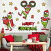 13Pcs Grinch Christmas Home Decor,Christmas Grinch Stickers,Indoor Outdoor Christmas Decorations For Home,Wall,Window,Garage Door. Available at Crazy Sales for $14.99