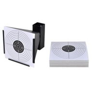 Detailed information about the product 14 Cm Funnel Target Holder Pellet Trap + 100 Paper Targets.