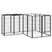 14-Panel Dog Playpen Black 50x100 cm Powder-coated Steel. Available at Crazy Sales for $319.95