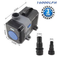 Detailed information about the product 140W 16000L/H Submersible Aquarium Fountain Pond Marine Water Pump Fish Tank NEW