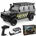 1/43 Scale 2.4G 4WD RC Rock Crawler Model, Featuring Simulated Lighting System, Remote Control Capability Dual Body (Black). Available at Crazy Sales for $49.95