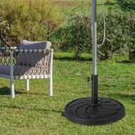 Detailed information about the product 14kg Outdoor Umbrella Base Fits Umbrella Poles 38/48mm For Patio.