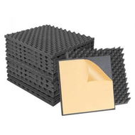 Detailed information about the product 14PC Acoustic Foam Wall Panels 50x50x5cm