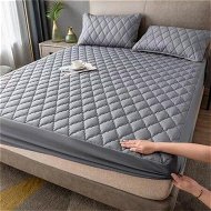 Detailed information about the product 150*200CM Mattress Protector Cover (Without Pillowcase), watertight Fitted Sheet Pet Bed Cover Color Grey