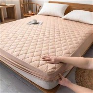 Detailed information about the product 150*200CM Mattress Protector Cover (Without Pillowcase), watertight Fitted Sheet Pet Bed Cover Color Khaki