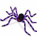 150cm Giant Halloween Spider Decoration 38LED Light Up Black Hairy Spider with Red Lighted Eyes Battery Operated Realistic Scary Fake Spider. Available at Crazy Sales for $24.99